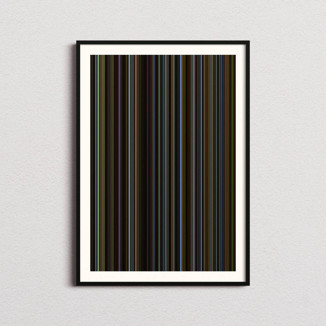 Carol Movie Barcode Poster - Barcode Only