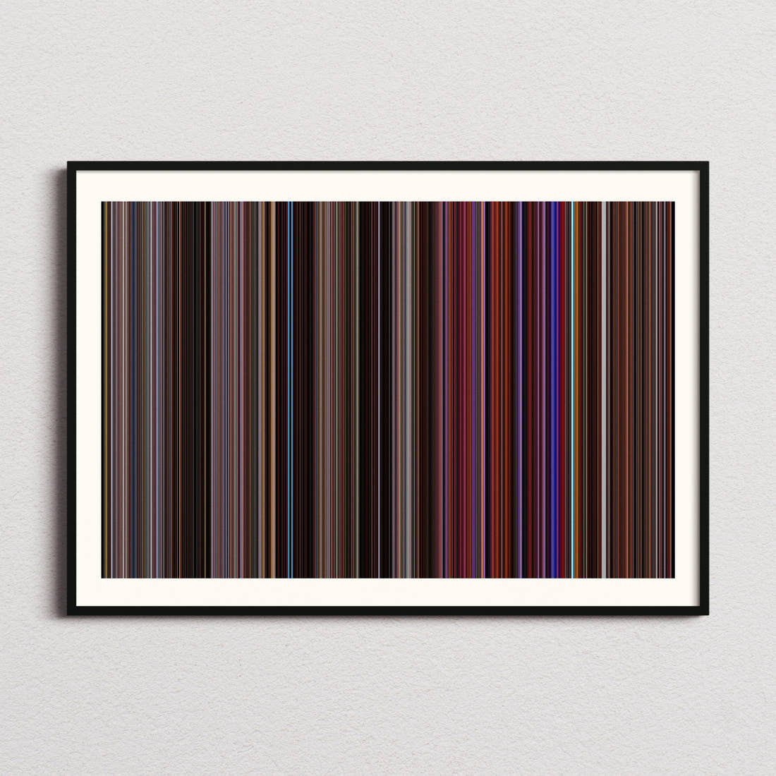 Carrie Movie Barcode Poster - Barcode Only