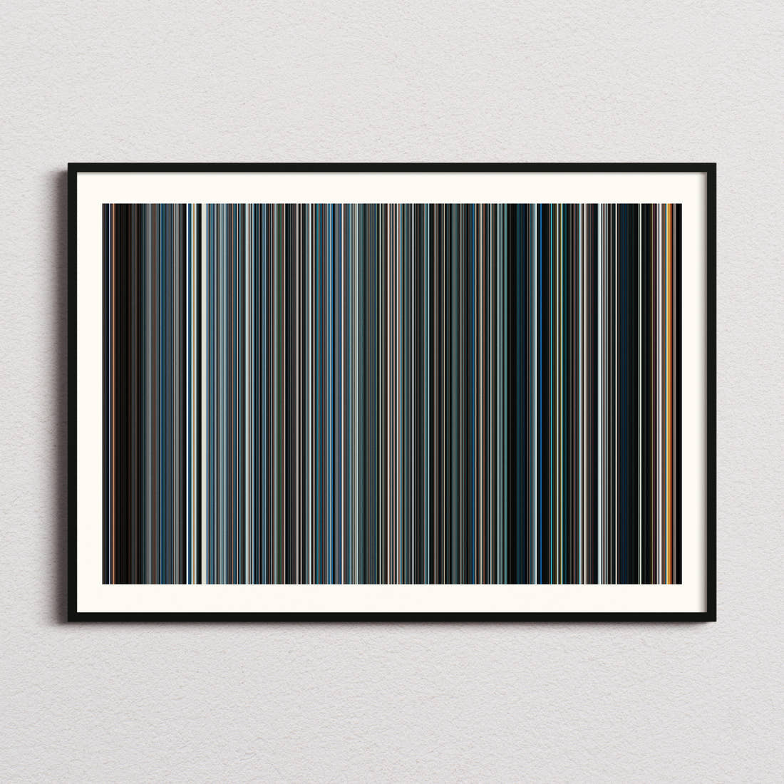 Carry-On Movie Barcode Poster - Barcode Only