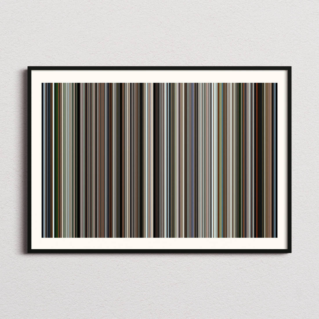 Cartel Land Movie Barcode Poster - Barcode Only
