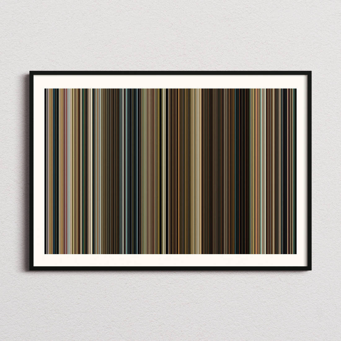 Casino Royale Movie Barcode Poster - Barcode Only