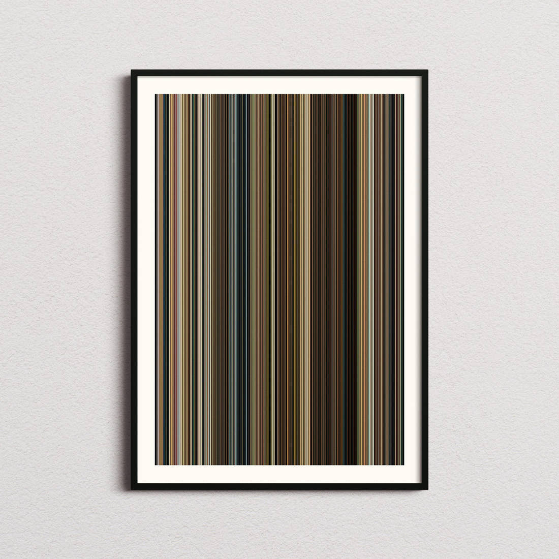 Casino Royale Movie Barcode Poster - Barcode Only