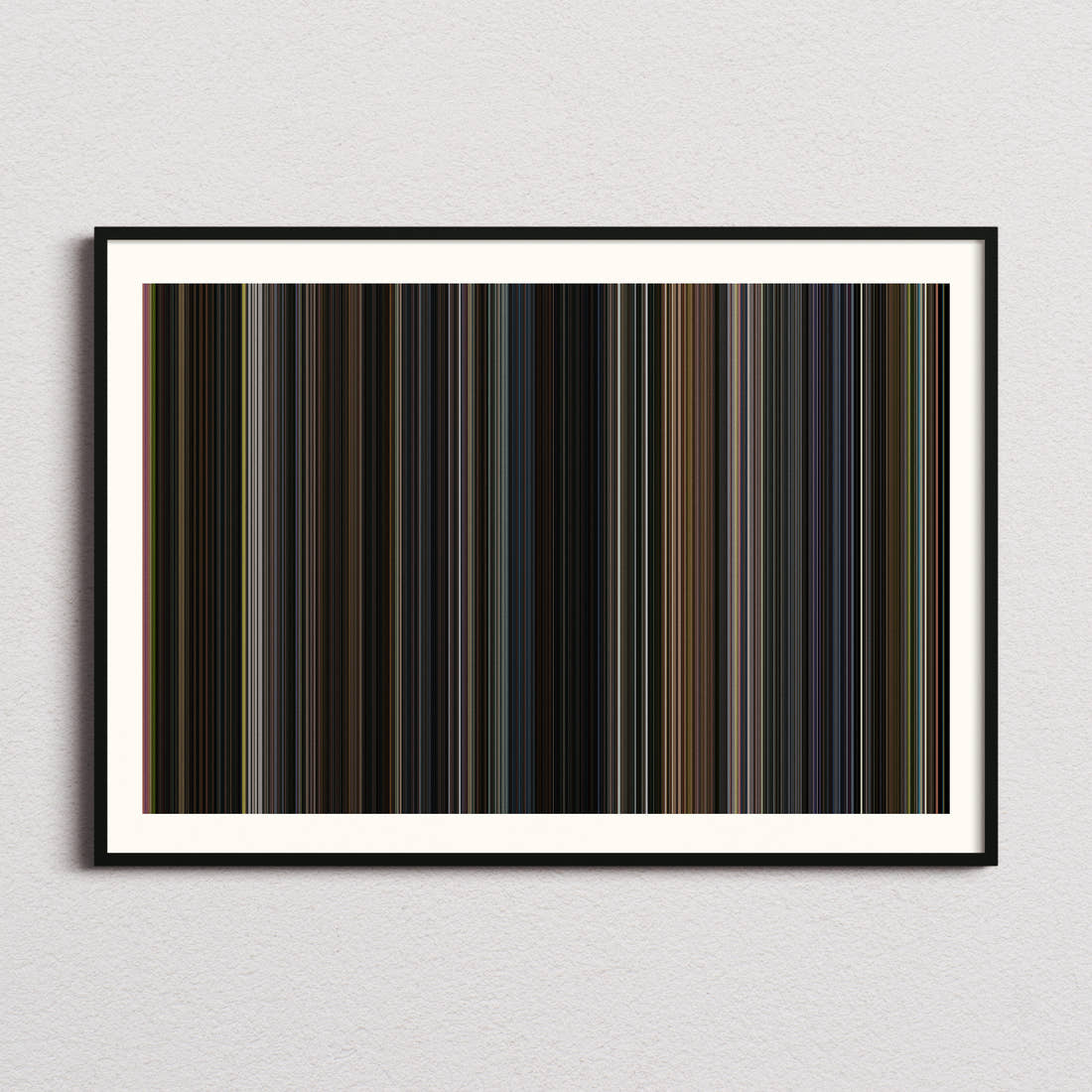 Caught Stealing Movie Barcode Poster - Barcode Only