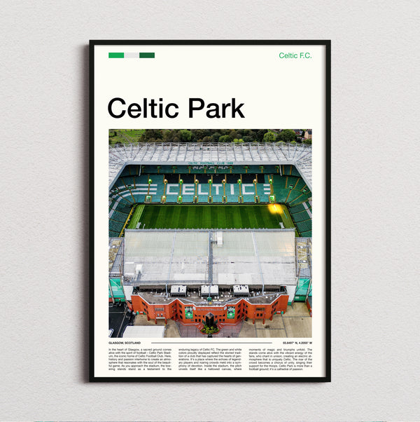 Celtic Park Stadium Print