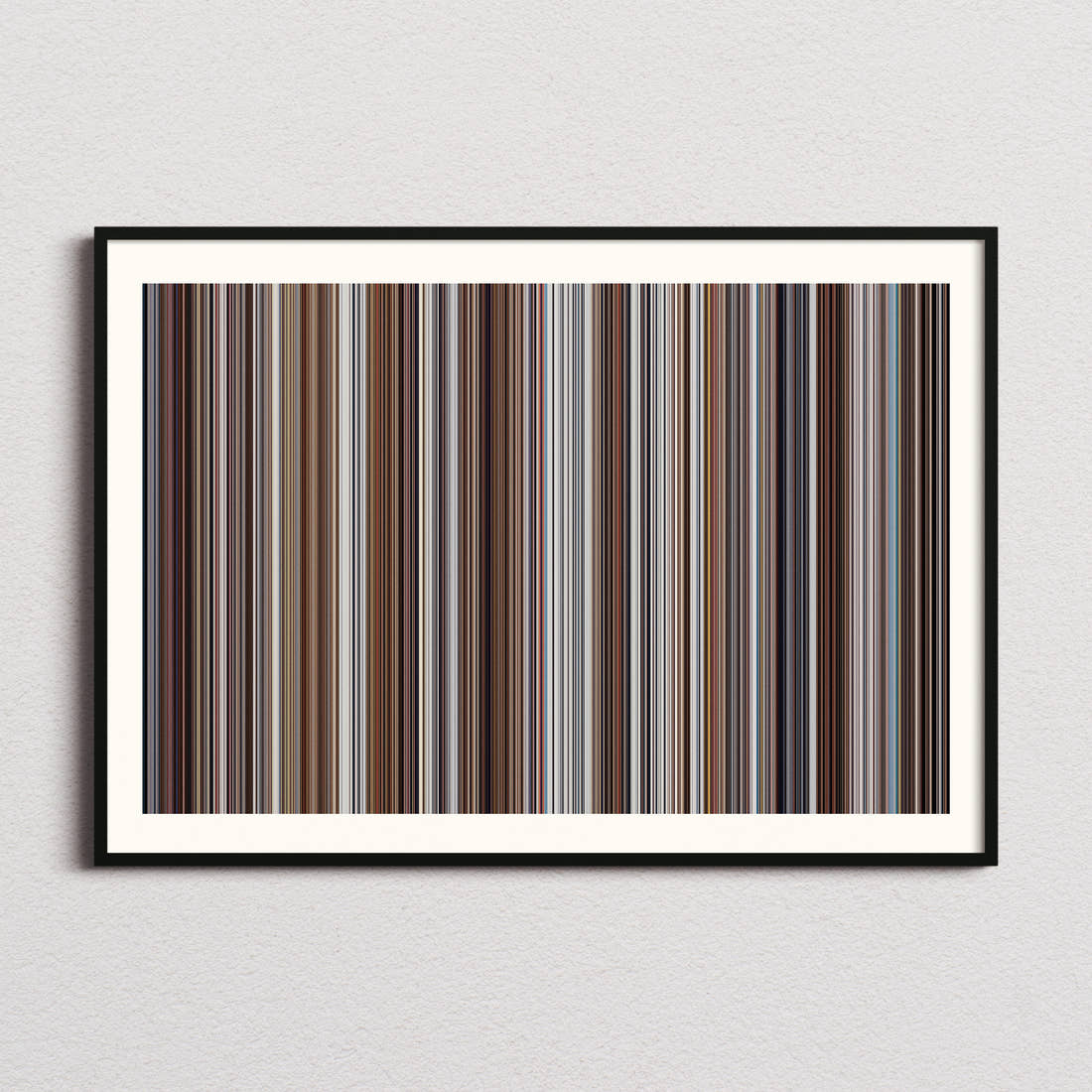 Chalet Girl Movie Barcode Poster - Barcode Only