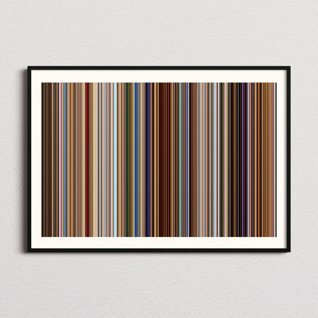 Charlie's Angels: Full Throttle Movie Barcode Poster - Barcode Only