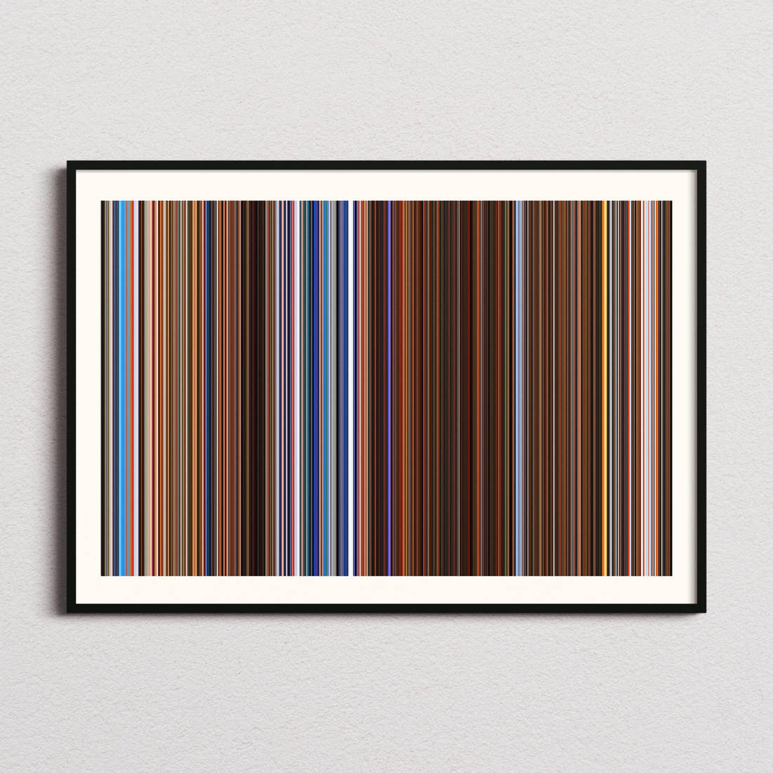 Charlie's Angels Movie Barcode Poster - Barcode Only