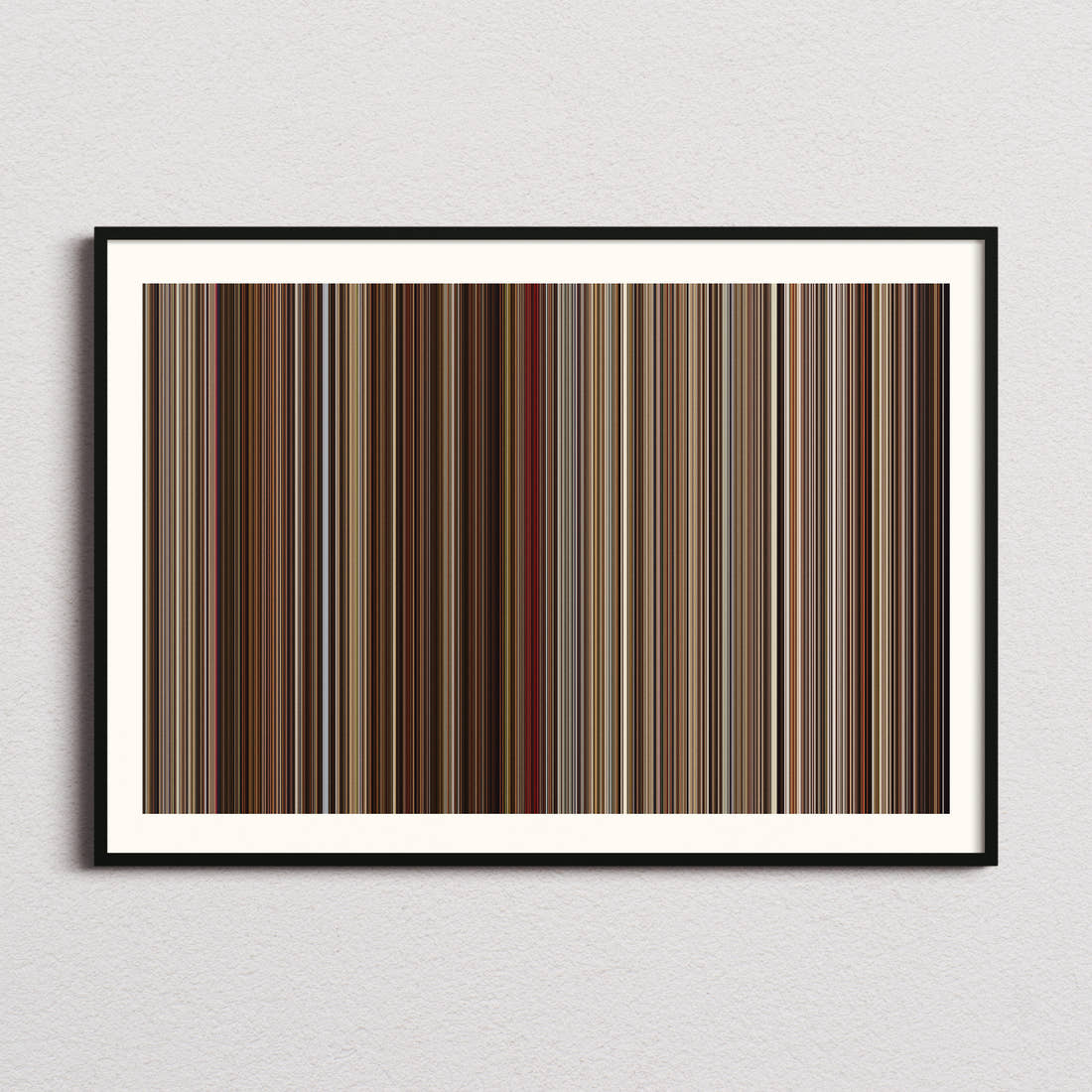 Chef Movie Barcode Poster - Barcode Only