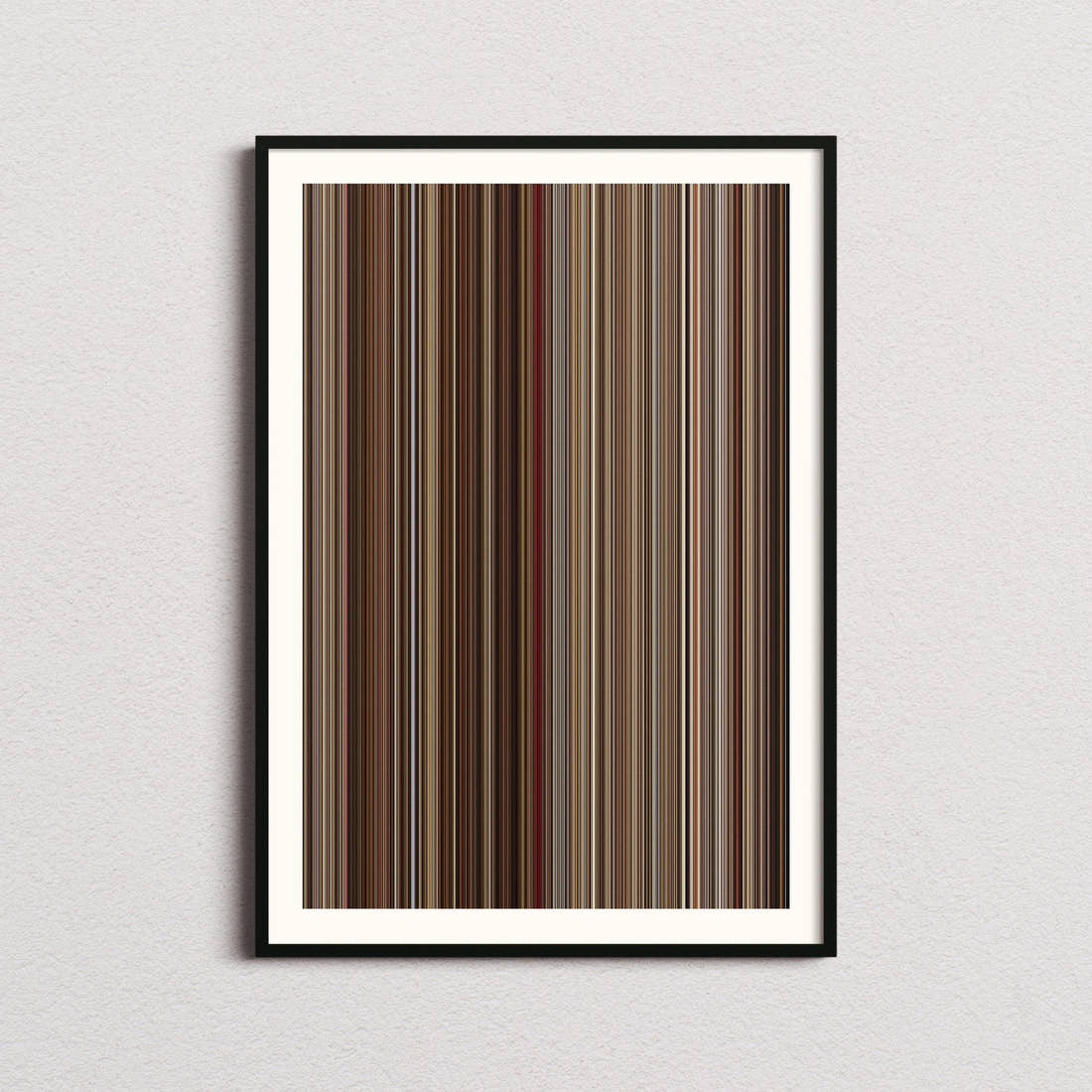 Chef Movie Barcode Poster - Barcode Only