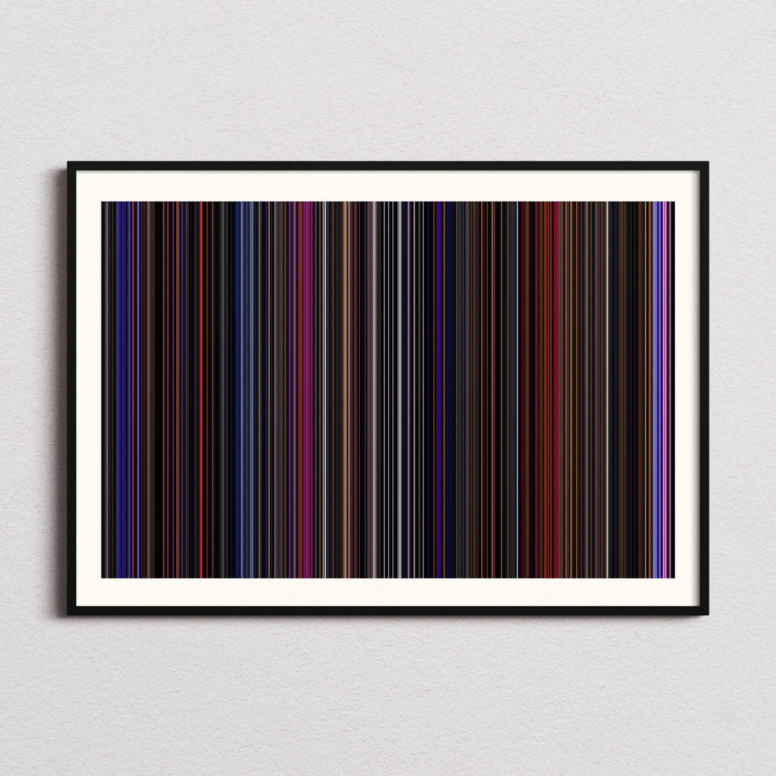 Chicago Movie Barcode Poster - Barcode Only