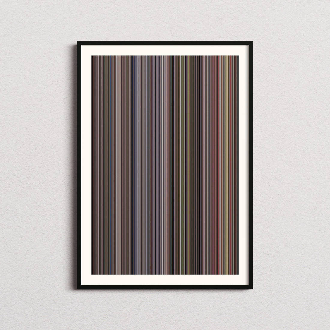 Children of Heaven Movie Barcode Poster - Barcode Only