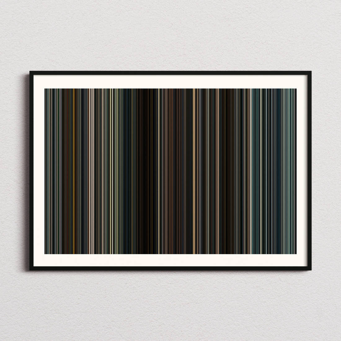 Children of Men Movie Barcode Poster - Barcode Only