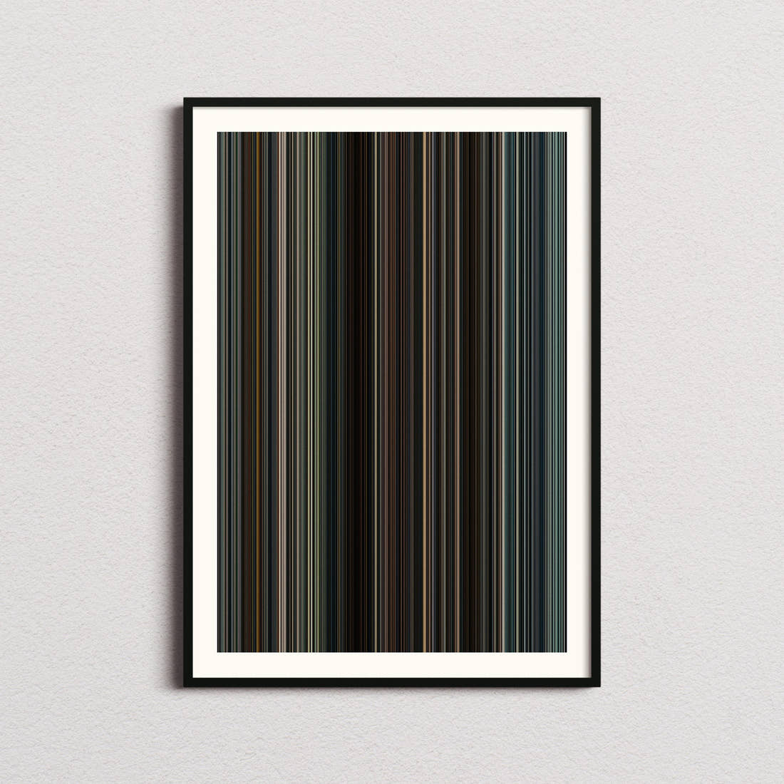 Children of Men Movie Barcode Poster - Barcode Only