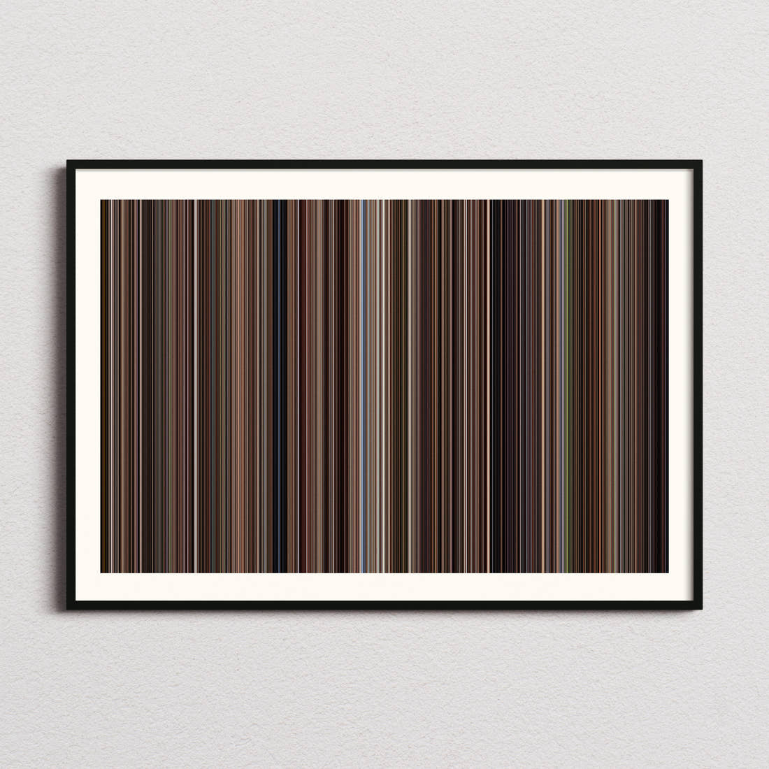 Chinatown Movie Barcode Poster - Barcode Only