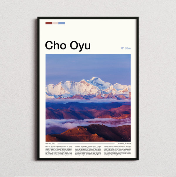 Cho Oyu - Travel Print