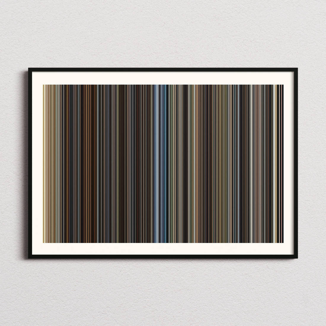 Christopher Robin Movie Barcode Poster - Barcode Only