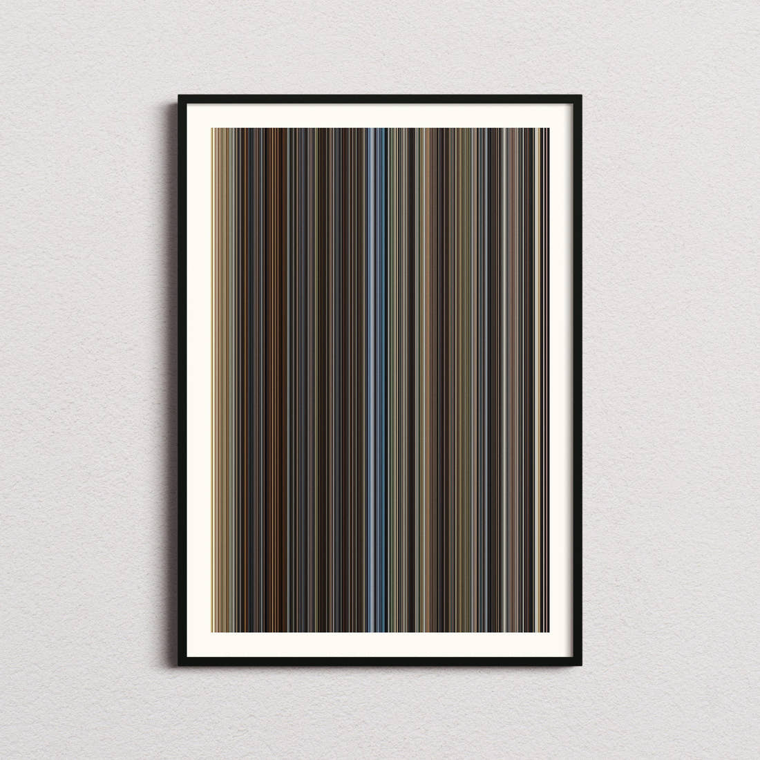 Christopher Robin Movie Barcode Poster - Barcode Only