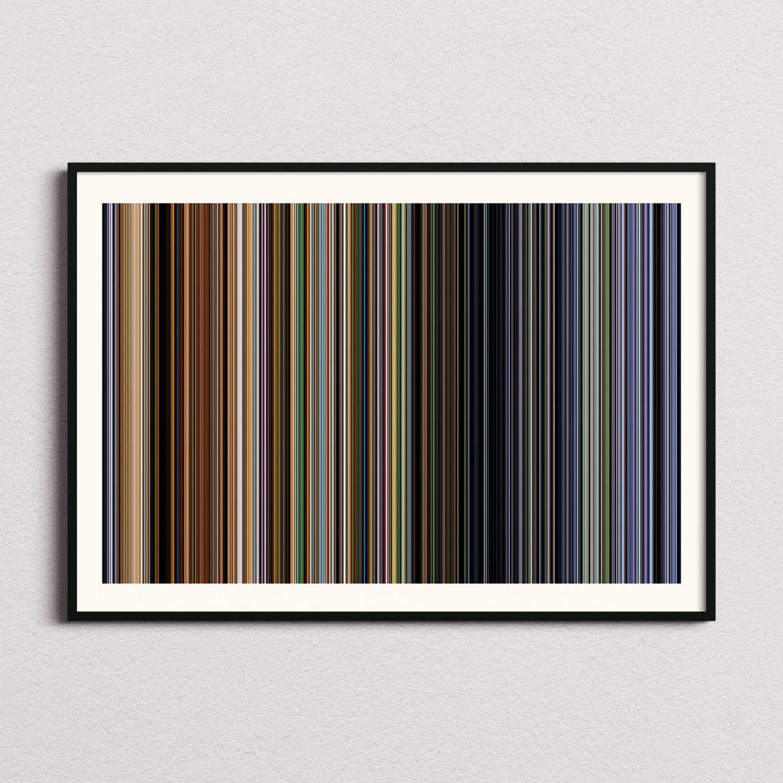 Cidade De Deus Movie Barcode Poster - Barcode Only