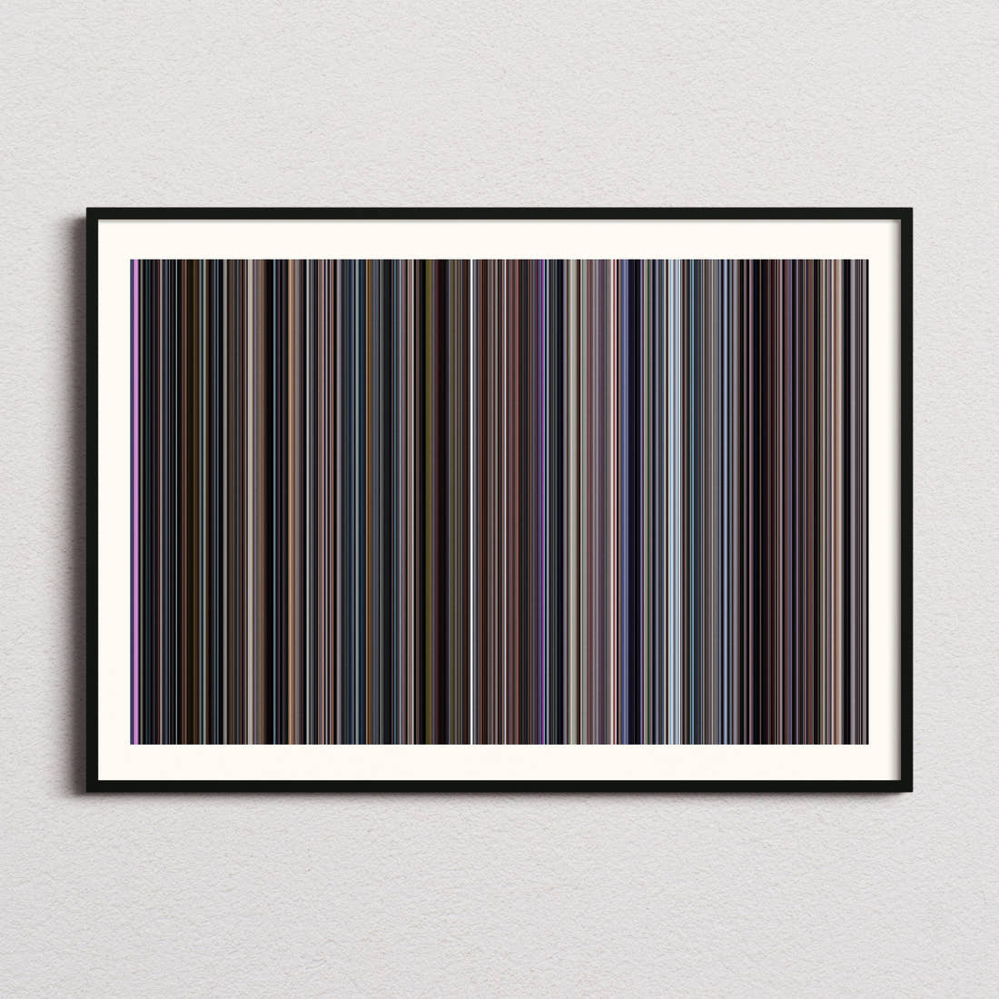 Cinema Paradiso Movie Barcode Poster - Barcode Only