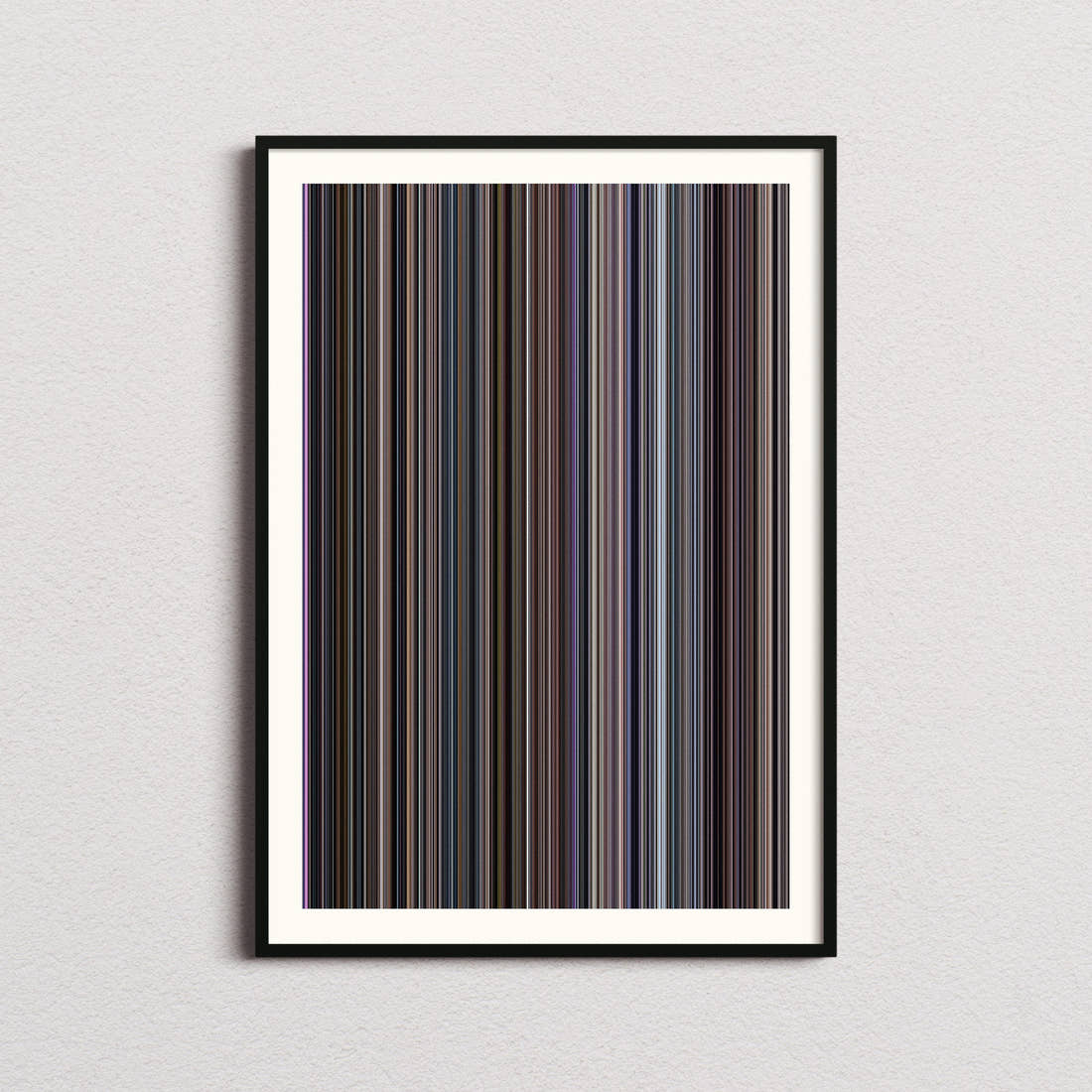 Cinema Paradiso Movie Barcode Poster - Barcode Only