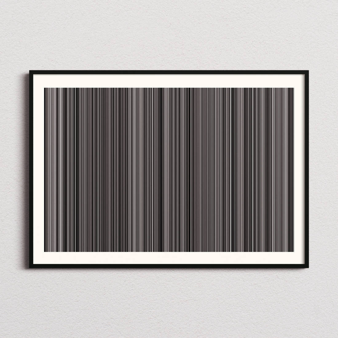 Citizen Kane Movie Barcode Poster - Barcode Only