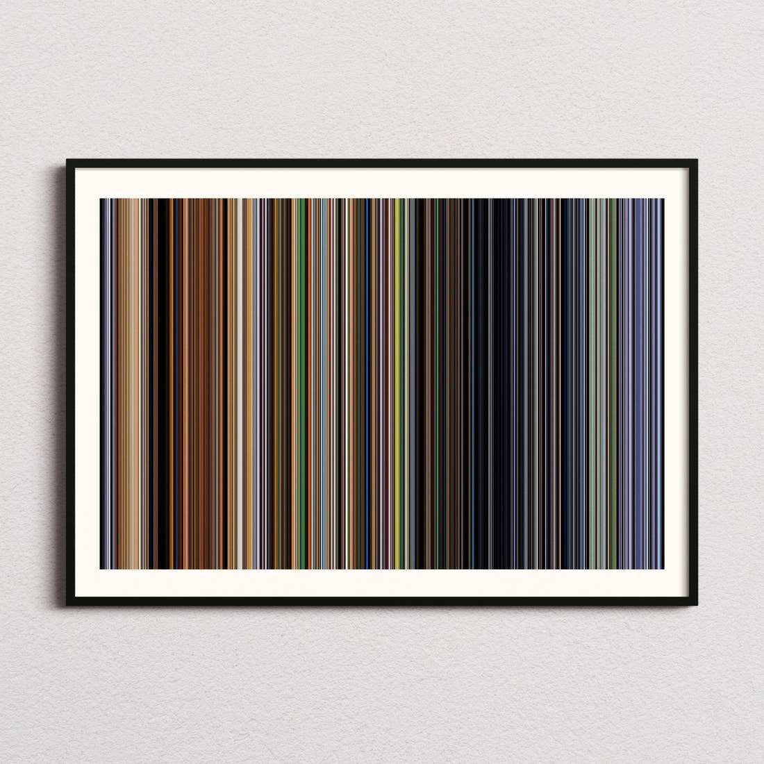 City Of God Movie Barcode Poster - Barcode Only