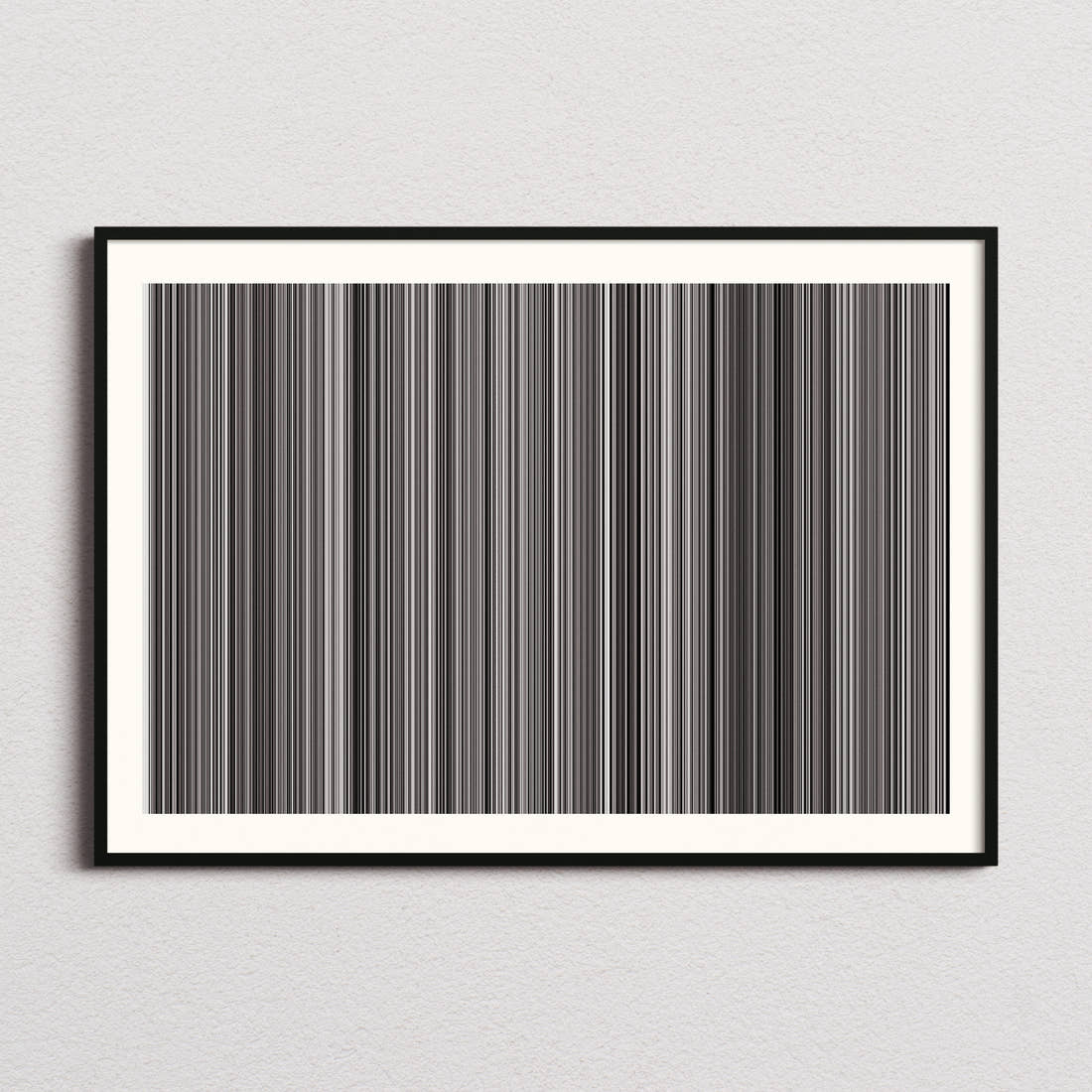 Clerks Movie Barcode Poster - Barcode Only