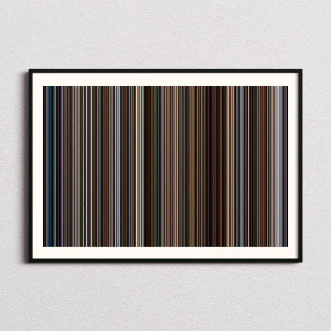 Cloverfield Movie Barcode Poster - Barcode Only