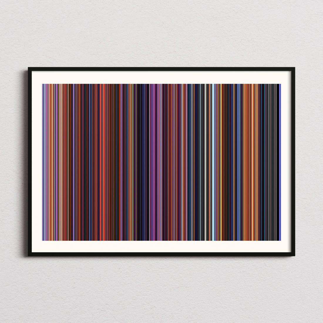Coco Movie Barcode Poster - Barcode Only
