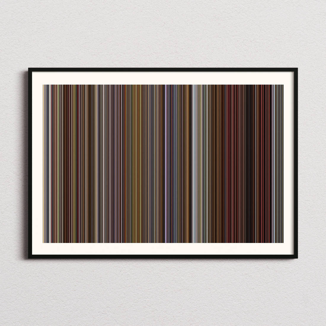 CODA Movie Barcode Poster - Barcode Only