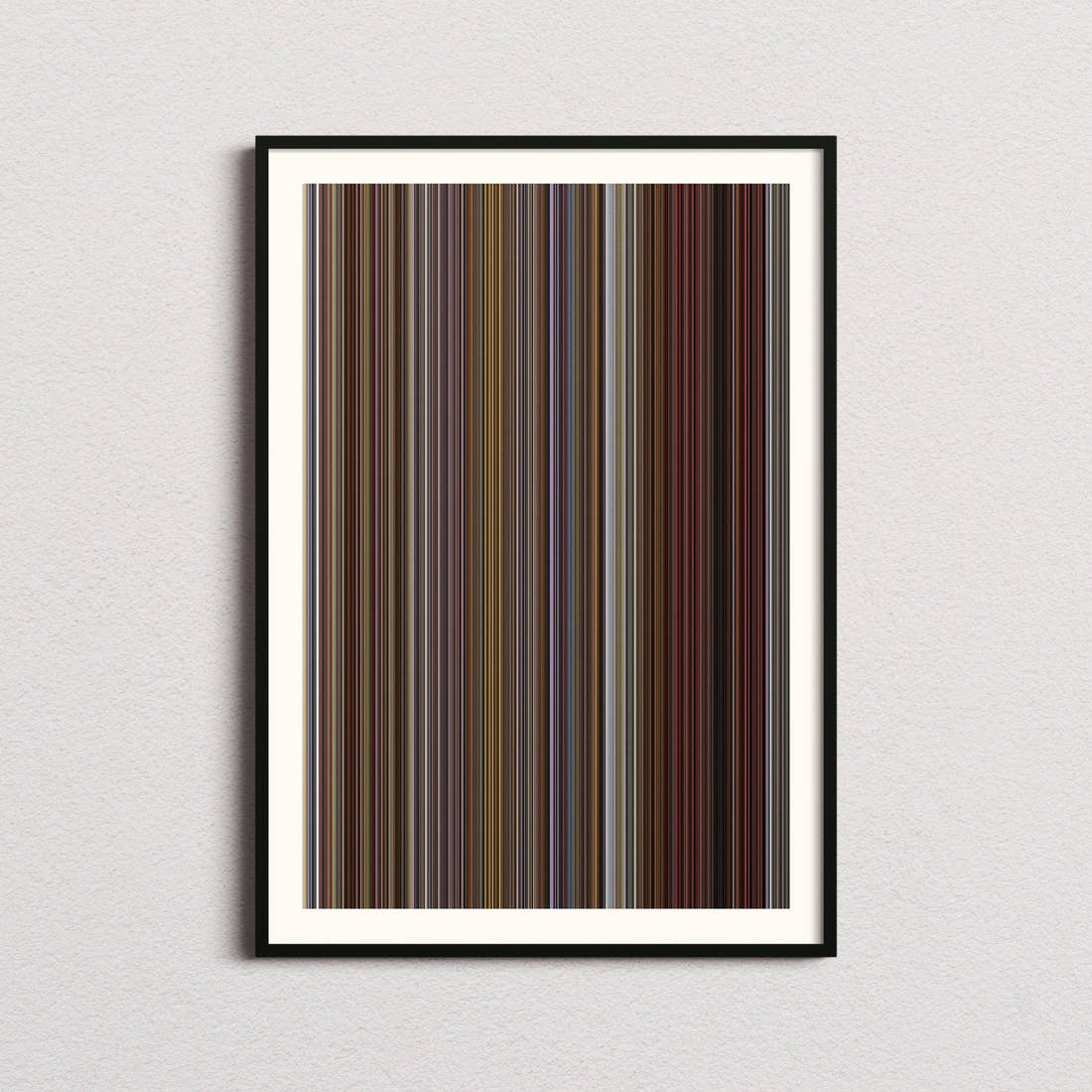 CODA Movie Barcode Poster - Barcode Only