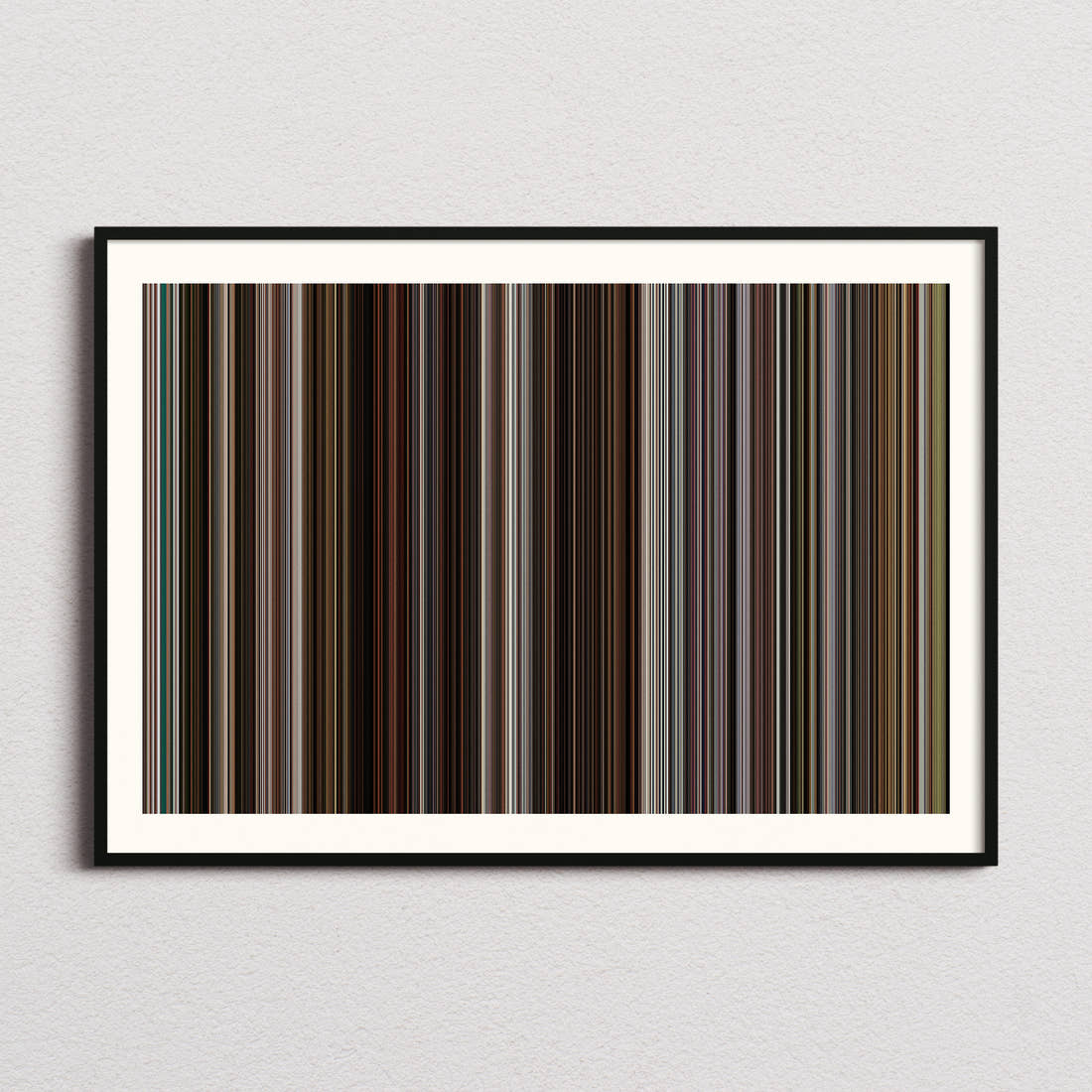Collateral Beauty Movie Barcode Poster - Barcode Only