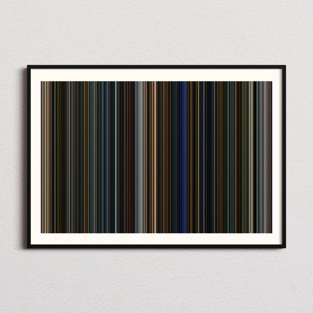Collateral Movie Barcode Poster - Barcode Only