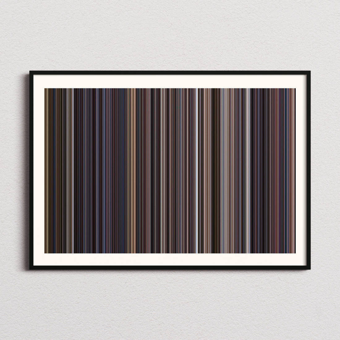 Con Air Movie Barcode Poster - Barcode Only