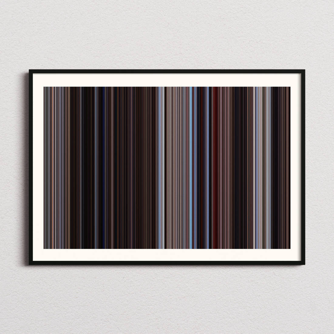 Conan the Barbarian Movie Barcode Poster - Barcode Only