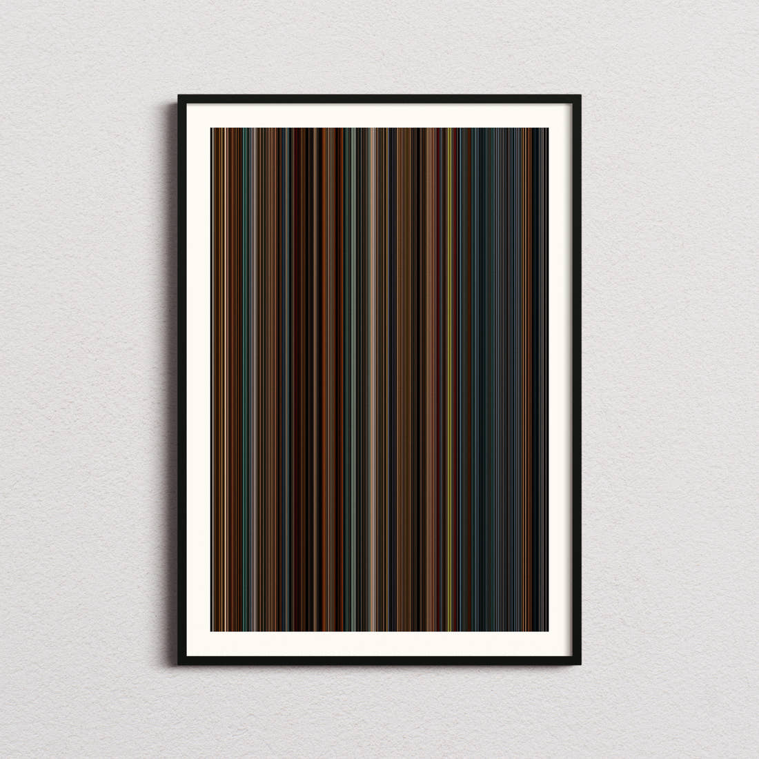 Constantine Movie Barcode Poster - Barcode Only