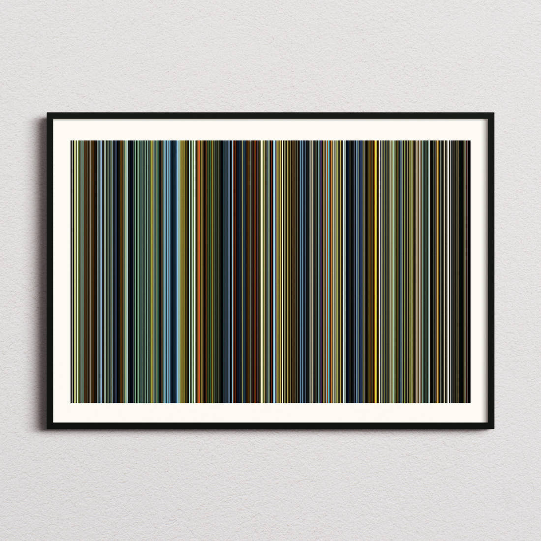 Contagion Movie Barcode Poster - Barcode Only
