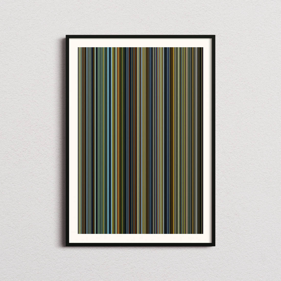 Contagion Movie Barcode Poster - Barcode Only