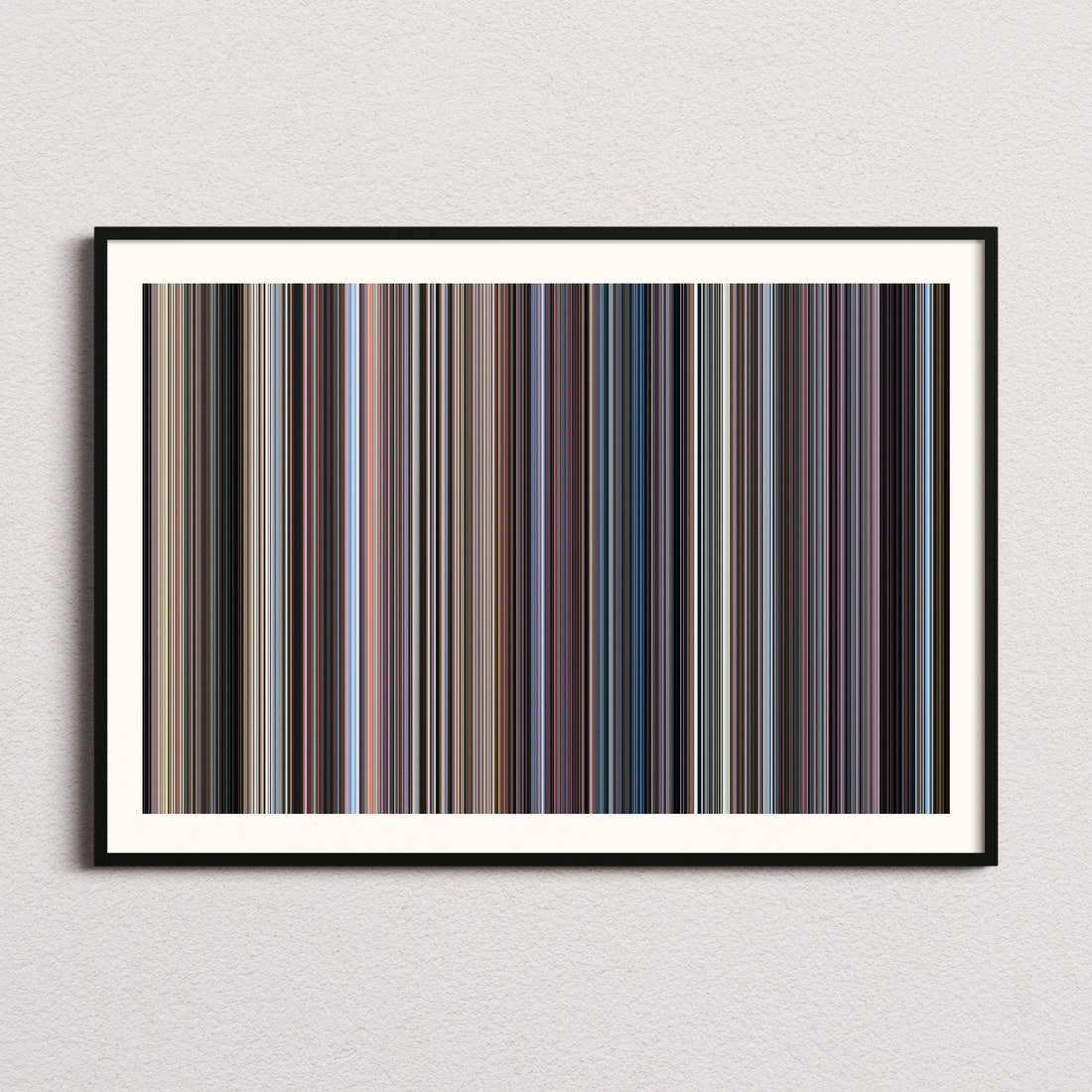 Cool Hand Luke Movie Barcode Poster - Barcode Only