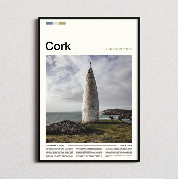 Cork - Baltimore Beacon - Travel Print