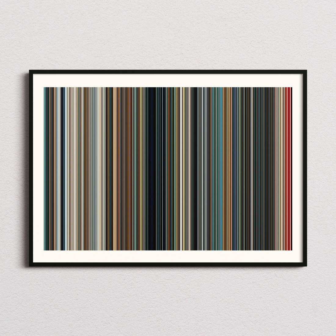 Coyote vs. Acme Movie Barcode Poster - Barcode Only