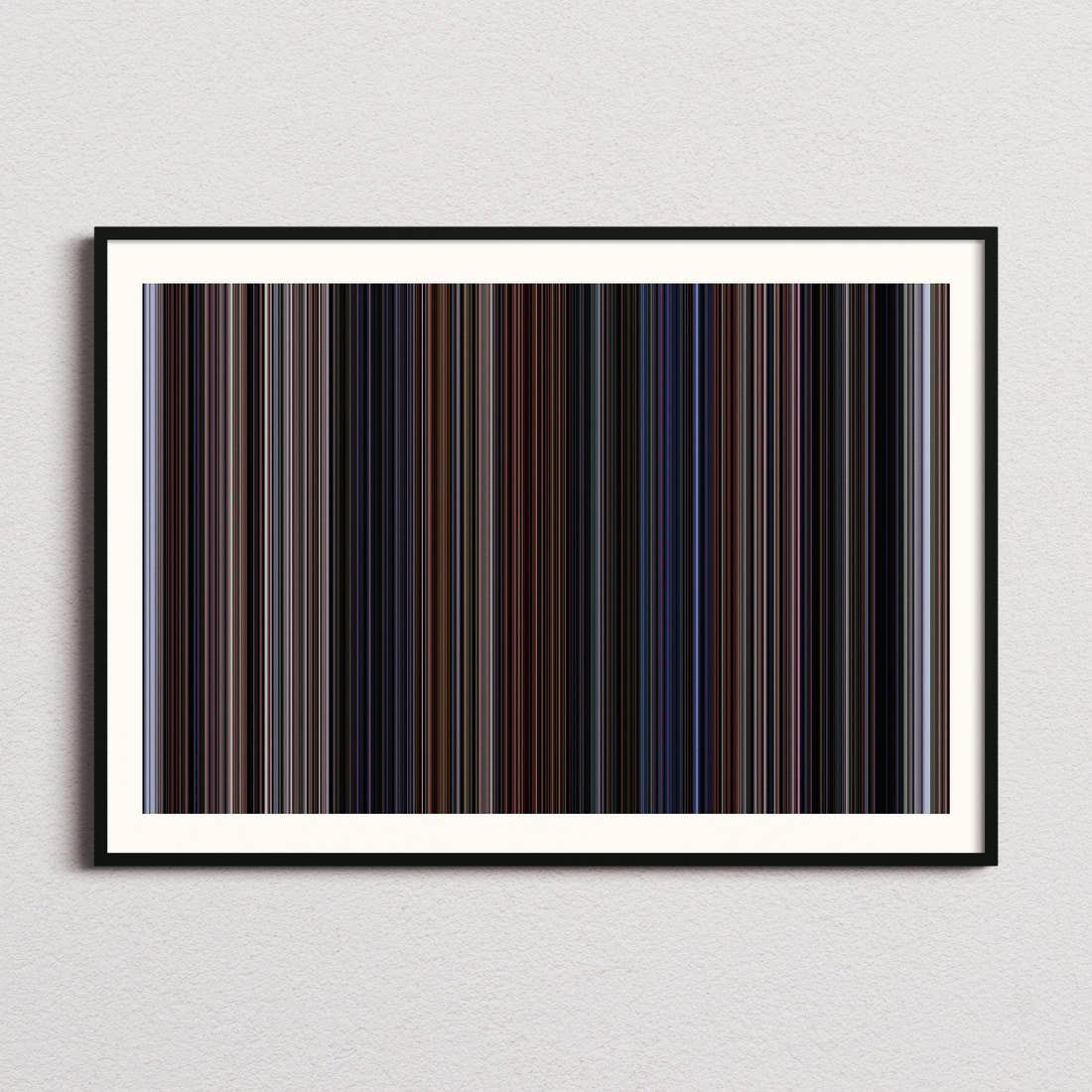 Crash Movie Barcode Poster - Barcode Only