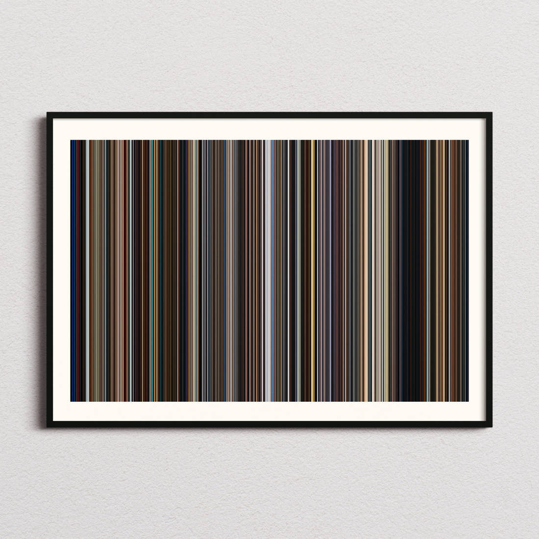 Crash (2004) Movie Barcode Poster - Barcode Only