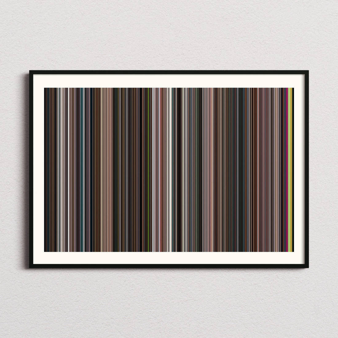 Crazy Rich Asians Movie Barcode Poster - Barcode Only