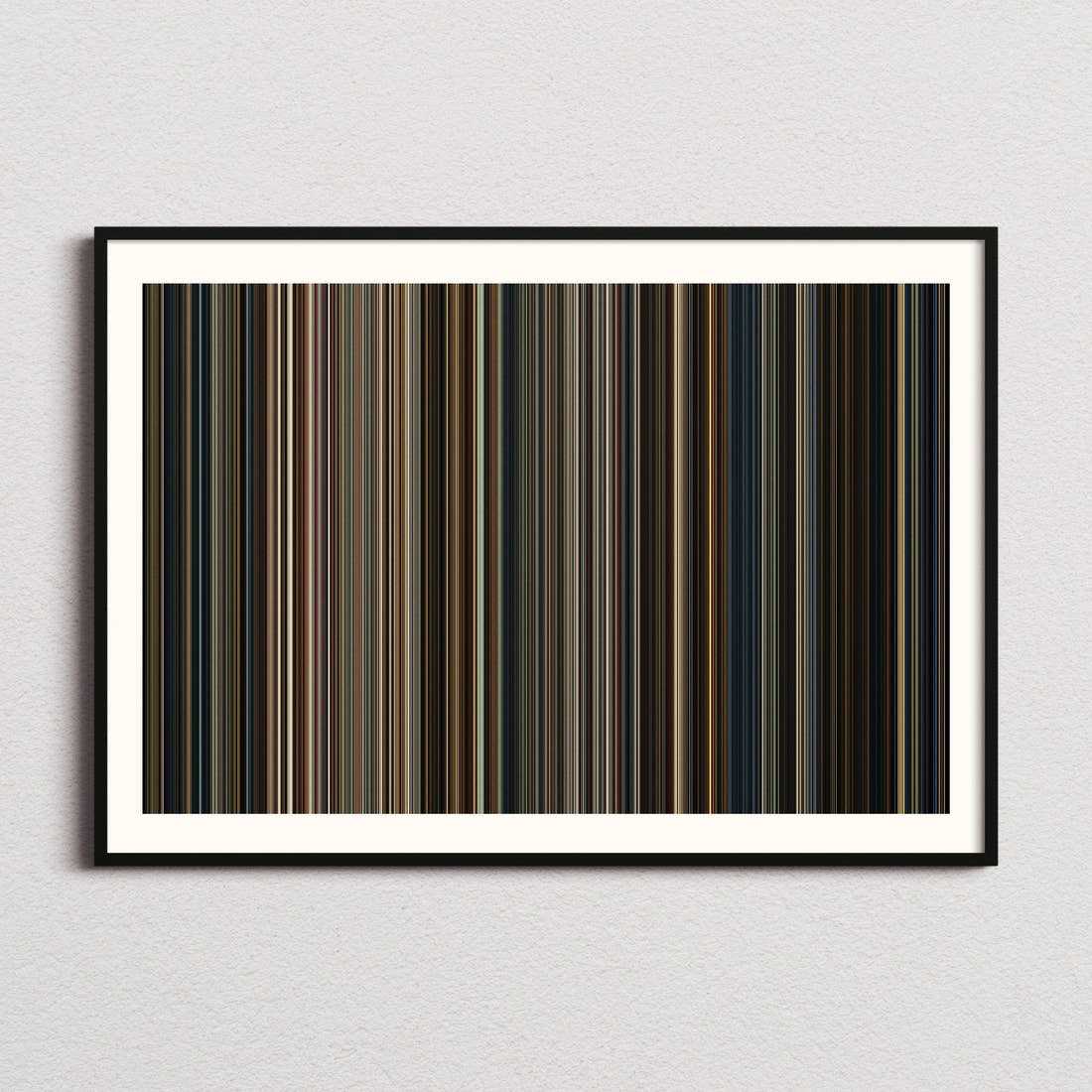 Cruella Movie Barcode Poster - Barcode Only