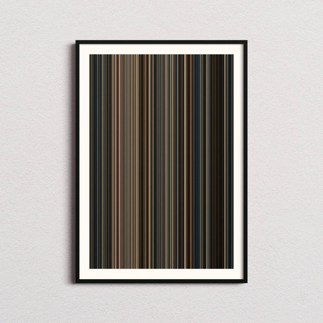 Cruella Movie Barcode Poster - Barcode Only