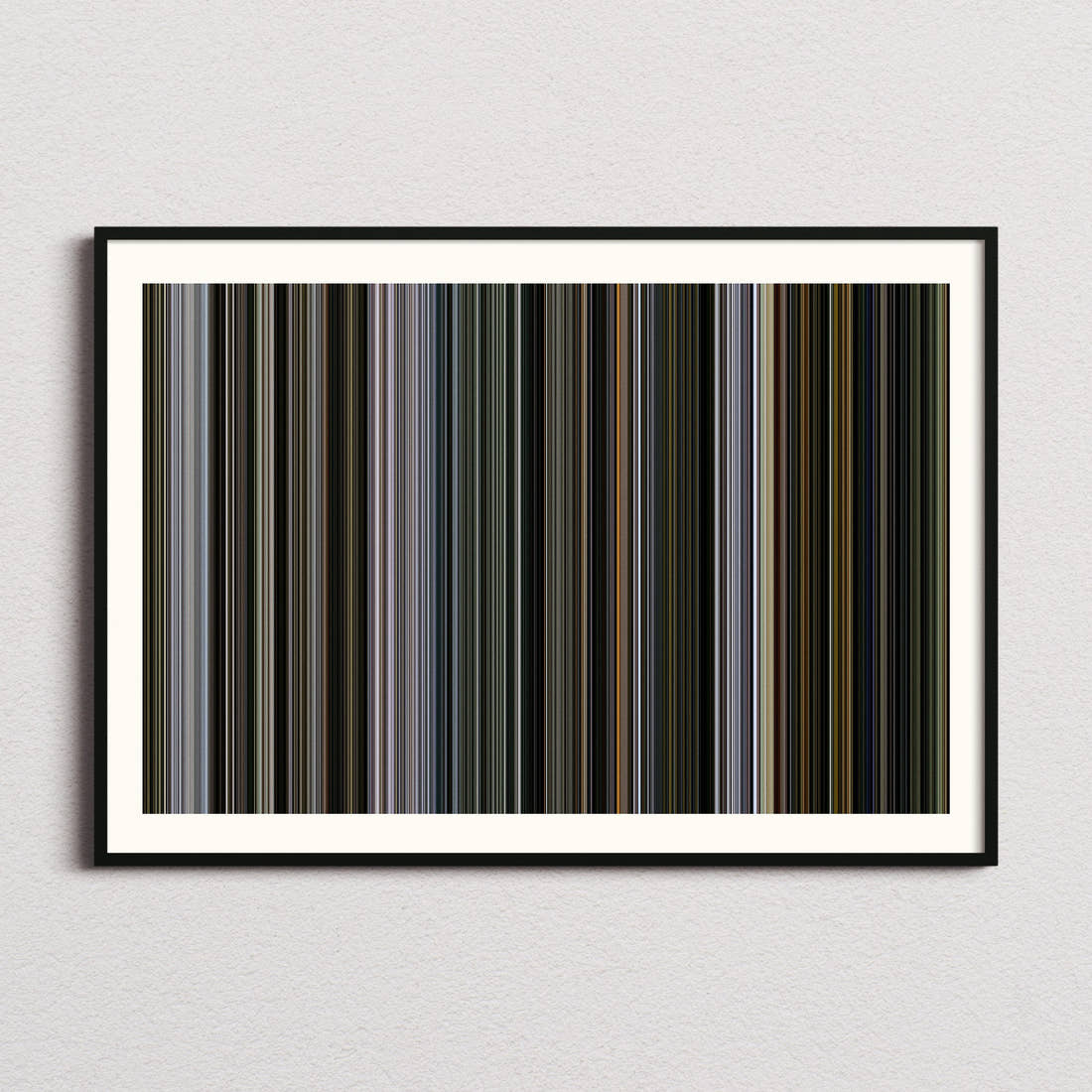 Cure Movie Barcode Poster - Barcode Only