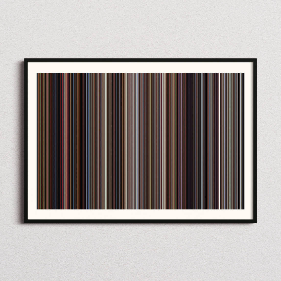 Curly Sue Movie Barcode Poster - Barcode Only