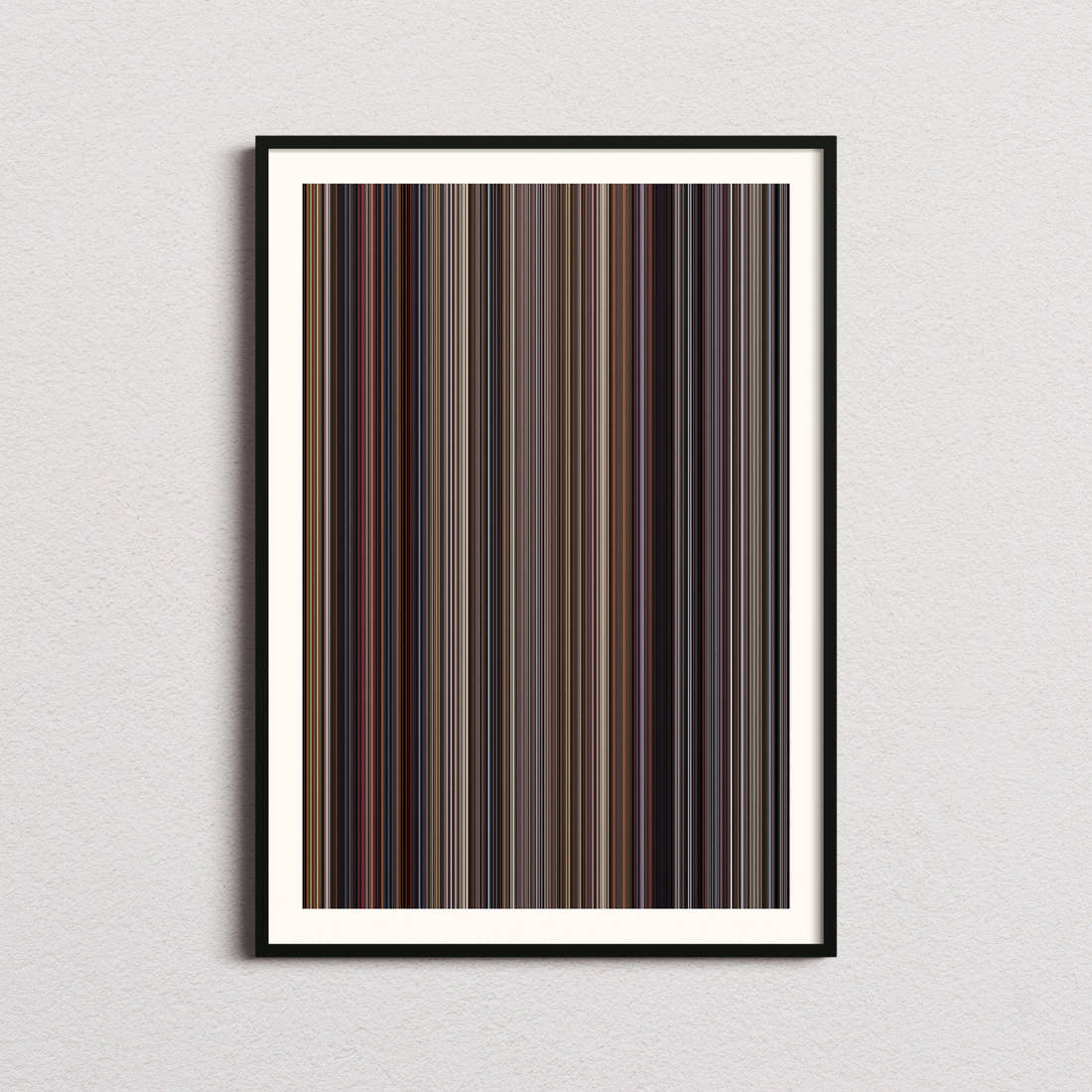 Curly Sue Movie Barcode Poster - Barcode Only