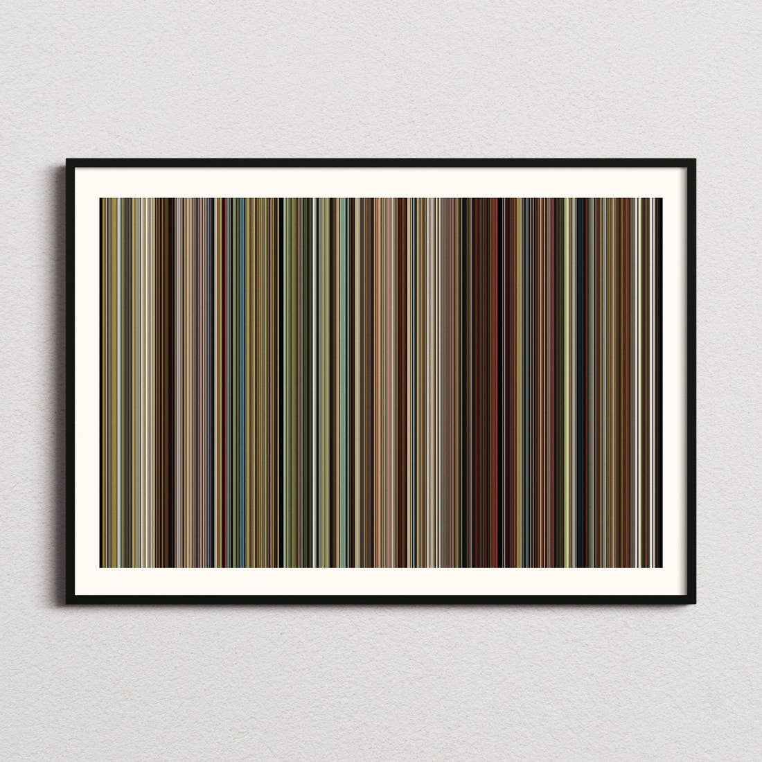 Dallas Buyers Club Movie Barcode Poster - Barcode Only